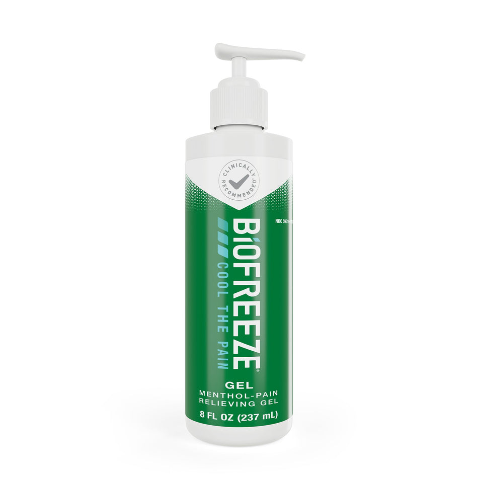 Biofreeze� Menthol Pain Relief Gel-Topical Pain Relief Biofreeze� 4% Strength Menthol Gel 8 oz.