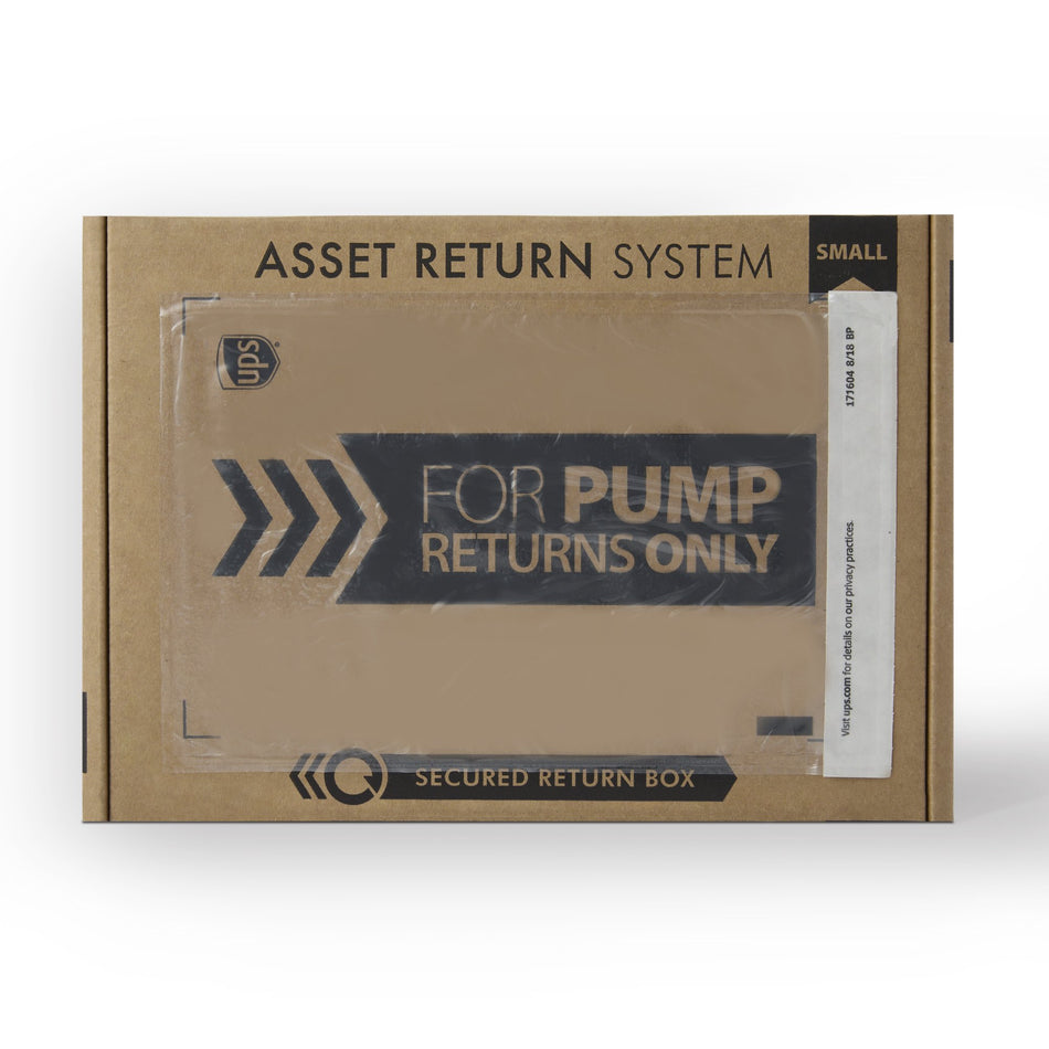 Sharps Compliance Pump Return Box, Small