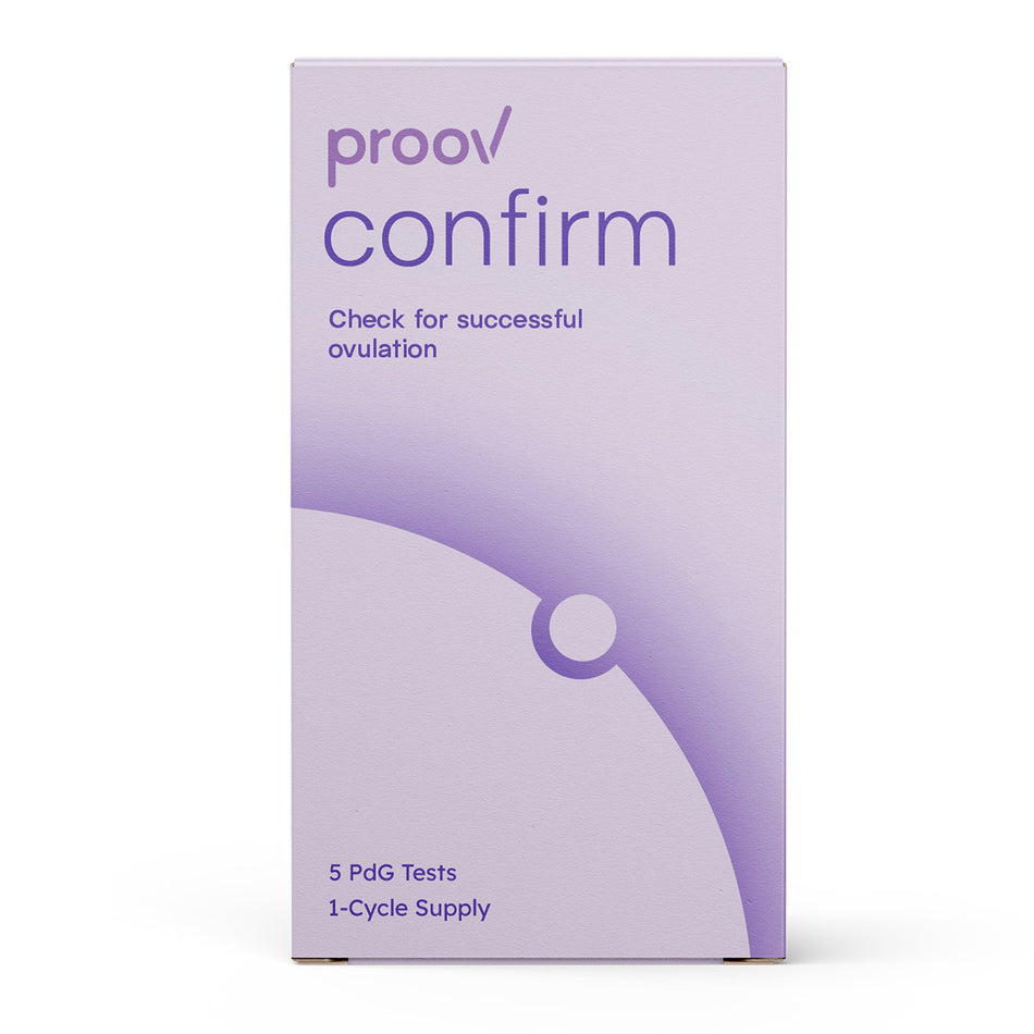 Proov Confirm Pregnanediol Glucuronide (PdG) Fertility Home Device Sexual Health Test Kit-Sexual Health Test Kit Proov Confirm Pregnanediol Glucuronide (PdG) 5 Test per Kit CLIA Waived