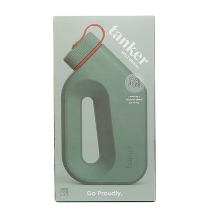 Tanker Portable Male Urinal, Khaki Green-Male Urinal Tanker 44 oz. With Closure Single Patient Use