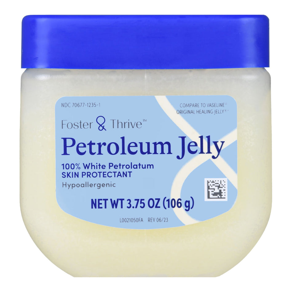 Foster & Thrive� Petrolatum Jelly-Petroleum Jelly Foster & Thrive� 3.75 oz. Jar NonSterile