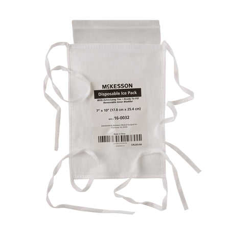 McKesson Ice Bag, 7 x 10 Inch-Ice Bag McKesson General Purpose 7 X 10 Inch Fabric Disposable
