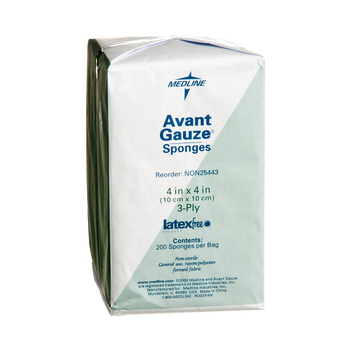 Avant Gauze® Nonwoven Sponge, 4 x 4 Inch, 3-Ply - Wound Care>General Wound Care>General Purpose Dressings>Gauze Dressings...