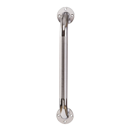 DMI Grab Bar, 24 Inch Length-Bathtub Grab Bar DMI Silver Knurled Steel