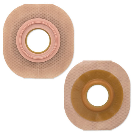 New Image Flextend Skin Barrier With 1 Inch Stoma Opening-"Ostomy Barrier New Image Flextend Precut, Extended Wear Adhesive Tape 70 mm Flange Blue Code System 1-3/4 Inch Opening"