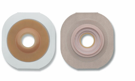 New Image Flextend Skin Barrier With 2 Inch Stoma Opening-"Ostomy Barrier New Image Flextend Precut, Extended Wear Adhesive Tape 70 mm Flange Blue Code System 2 Inch Opening"