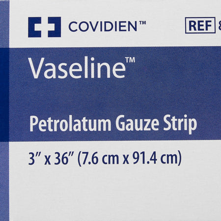 Vaseline Petrolatum Impregnated Dressing, 3 x 36 Inch-Petrolatum Impregnated Dressing Vaseline Strip 3 X 36 Inch Sterile