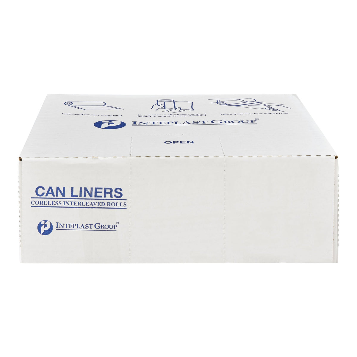 McKesson Extra Heavy Duty Clear Trash Bag, 16 gal, 0.7 Mil-Trash Bag McKesson 16 gal. Clear LLDPE 0.70 mil 24 X 32 Inch Star Seal Bottom Coreless Roll