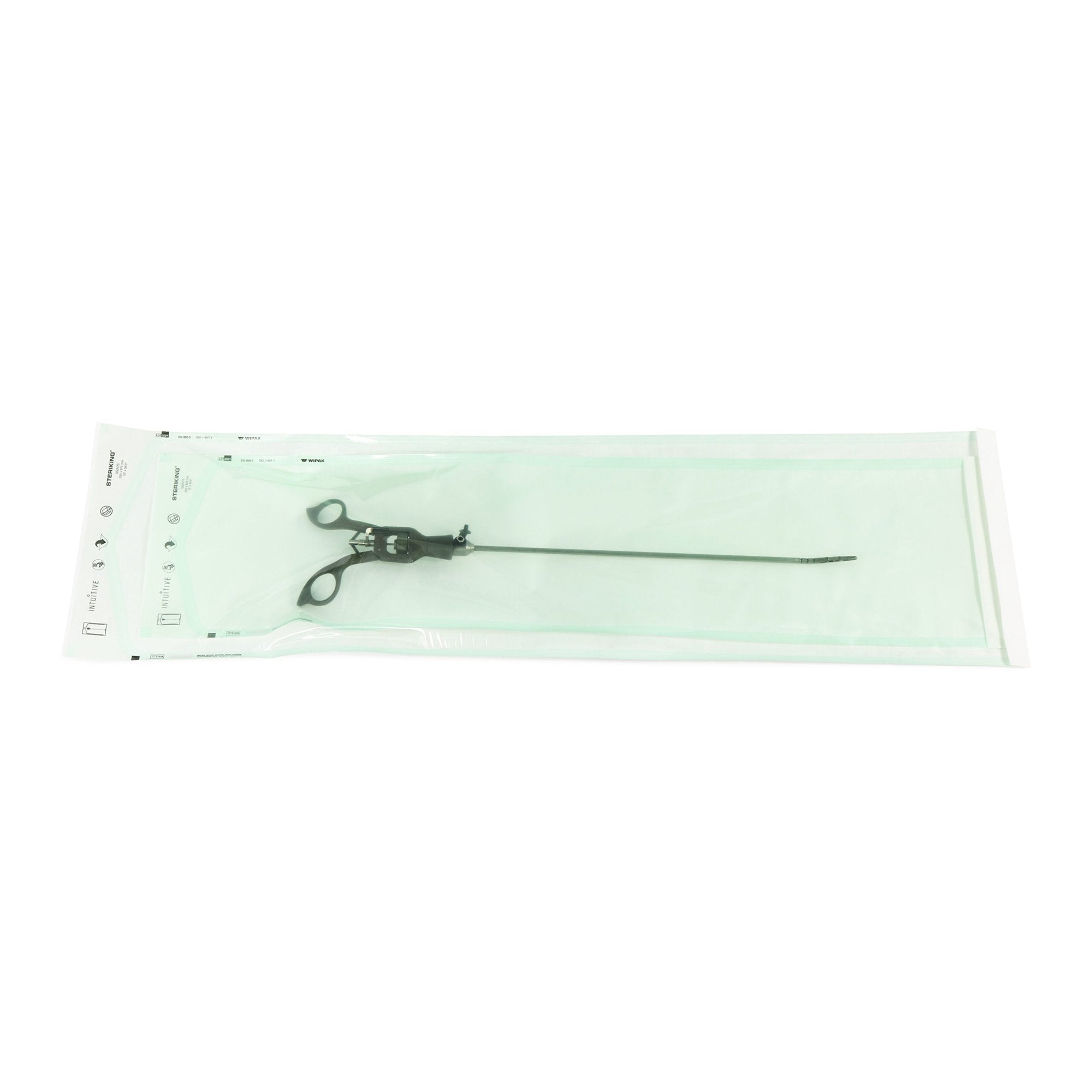Steriking Sterilization Pouch, 3.5 x 8 Inch, for Ethylene Oxide (EO) Gas / Steam Sterilization-Sterilization Pouch Steriking Ethylene Oxide (EO) Gas / Steam 3-1/2 X 8 Inch Transparent / White Self Seal Paper / Film