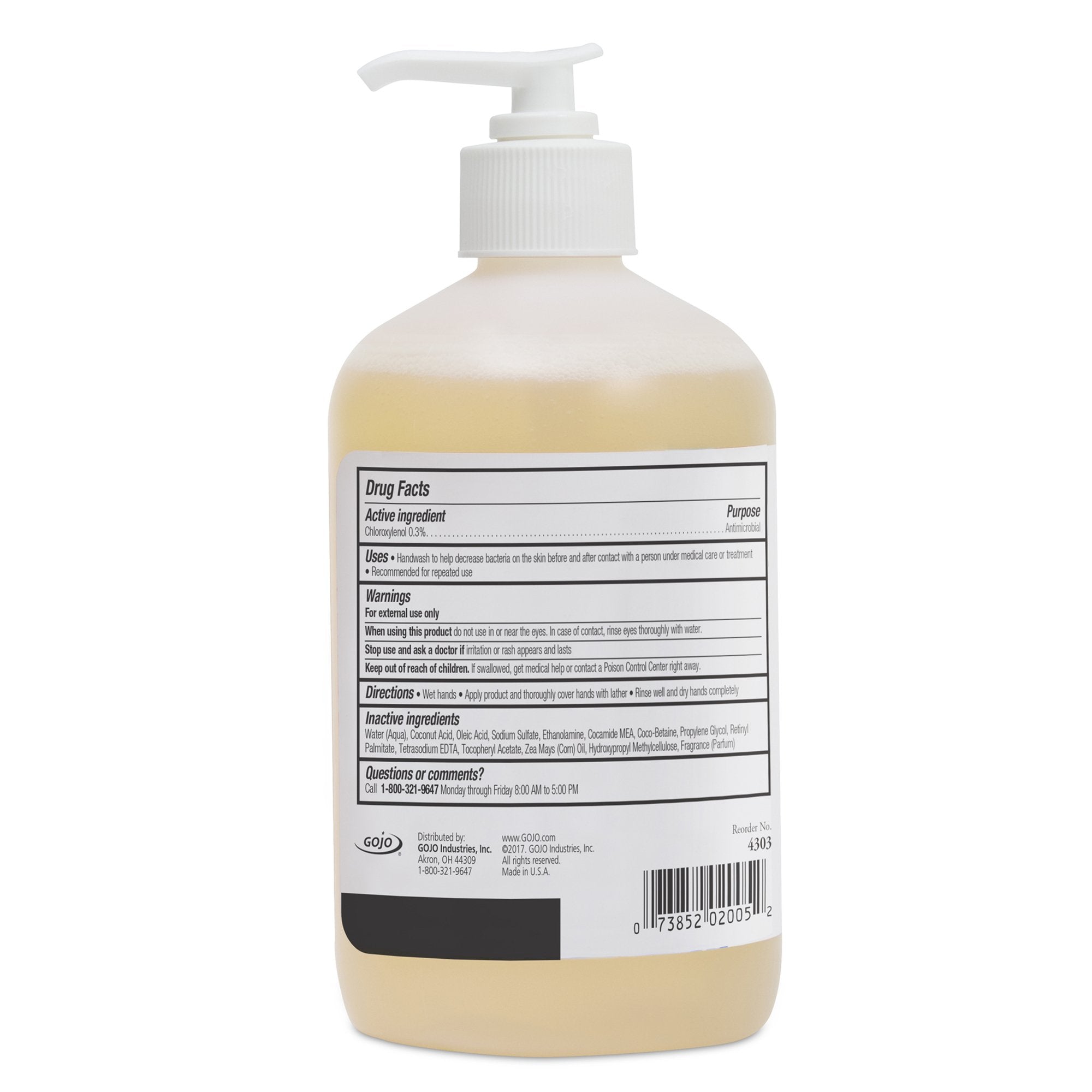 Provon® Antimicrobial Lotion Soap with 0.3% PCMX, 16-ounce Pump Bottle - Personal Hygiene>Skin Care>Soaps - GOJO
