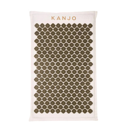 Kanjo Coconut Acupressure Mat with Carry Bag-Kanjo Coconut Acupressure Mat Tan Coconut / Cotton Linen Blend / Plastic 17 X 28 Inch
