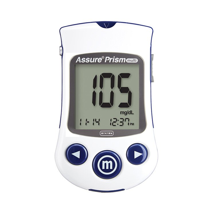 Assure Prism Multi Blood Glucose Meter-Blood Glucose Meter Assure Prism Multi 5 Second Results Stores up to 500 Results No Coding Required