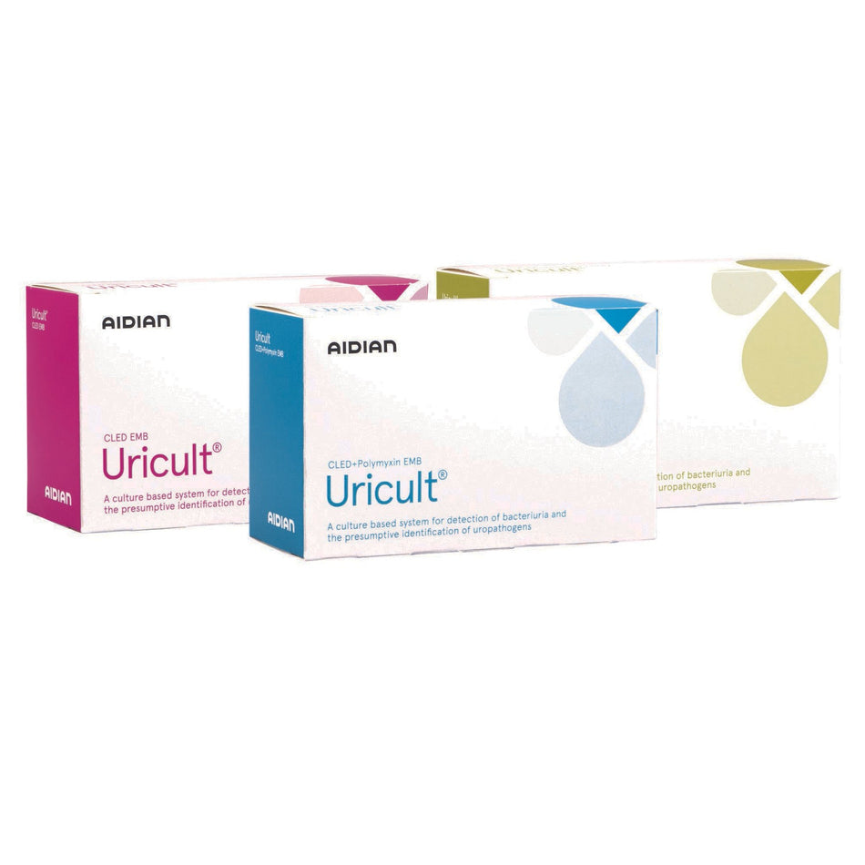 Uricult� CLED / EMB In-Office Urinalysis Test Kit-Urinalysis Test Kit Uricult� CLED / EMB 10 Tests CLIA Non-Waived