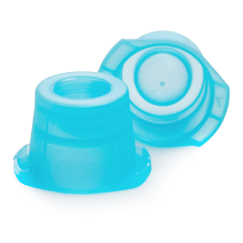 McKesson Blue Tube Closure, 12, 13 and 16 mm-"McKesson Tube Closure Polyethylene Snap Cap Blue 12 mm / 13 mm / 16 mm (Universal) Fits Most 12mm, 13mm and 16mm Evacuated Glass Blood Collection Tubes and Plastic Test Tubes NonSterile"