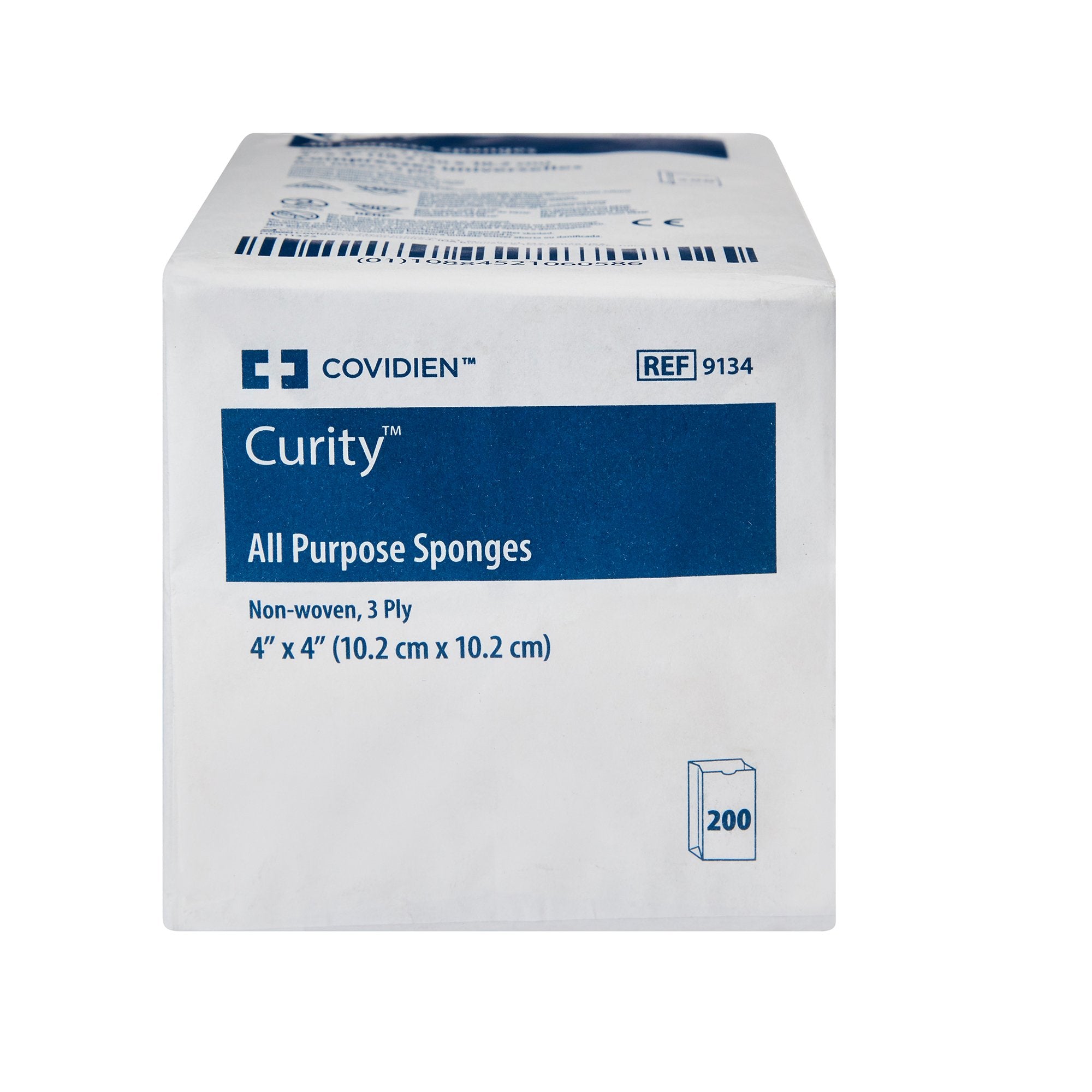 Curity™ Nonwoven Sponge, 4 x 4 Inch, 3-Ply - Wound Care>General Wound Care>General Purpose Dressings>Gauze Dressings - Car...