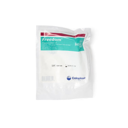 Coloplast Freedom Clear LS Male External Catheter, Medium-Male External Catheter Freedom Clear LS Self-Adhesive Seal Silicone Medium