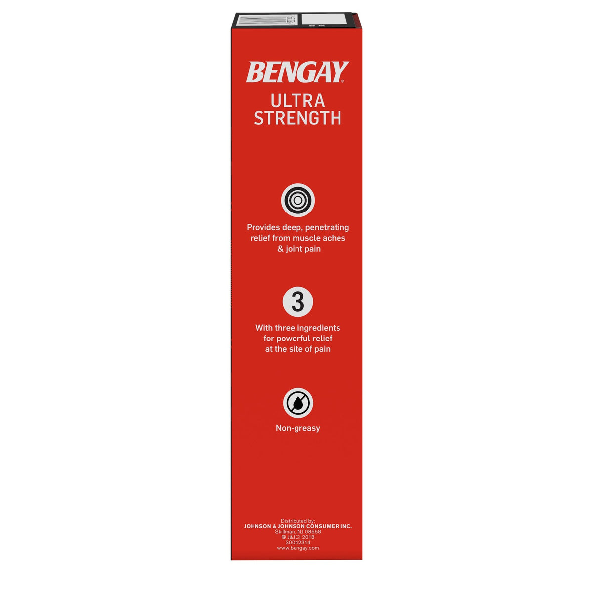 Bengay Ultra Strength Topical Analgesic Cream, 4-ounce tube-Topical Pain Relief Bengay Ultra Strength 30% - 10% - 4% Strength Camphor / Menthol / Methyl Salicylate Cream 4 oz.
