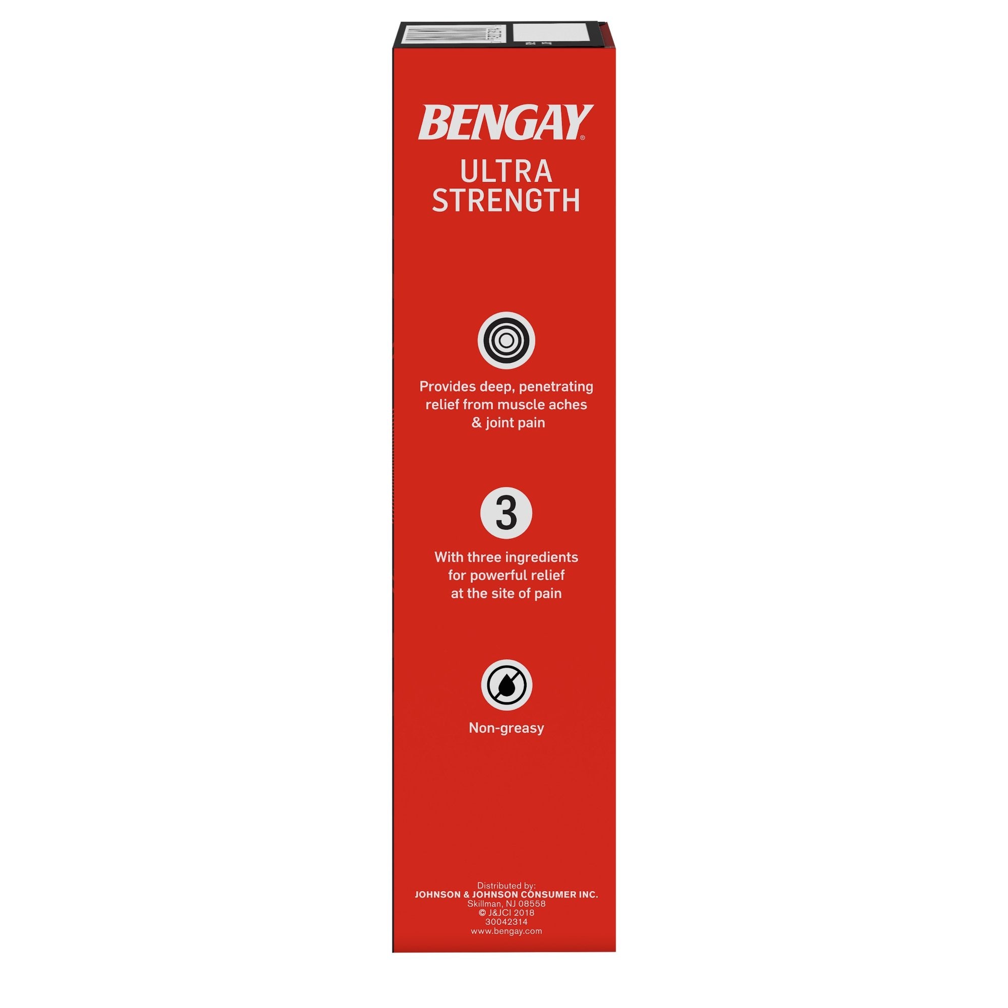Bengay Ultra Strength Topical Analgesic Cream, 4-ounce tube-Topical Pain Relief Bengay Ultra Strength 30% - 10% - 4% Strength Camphor / Menthol / Methyl Salicylate Cream 4 oz.