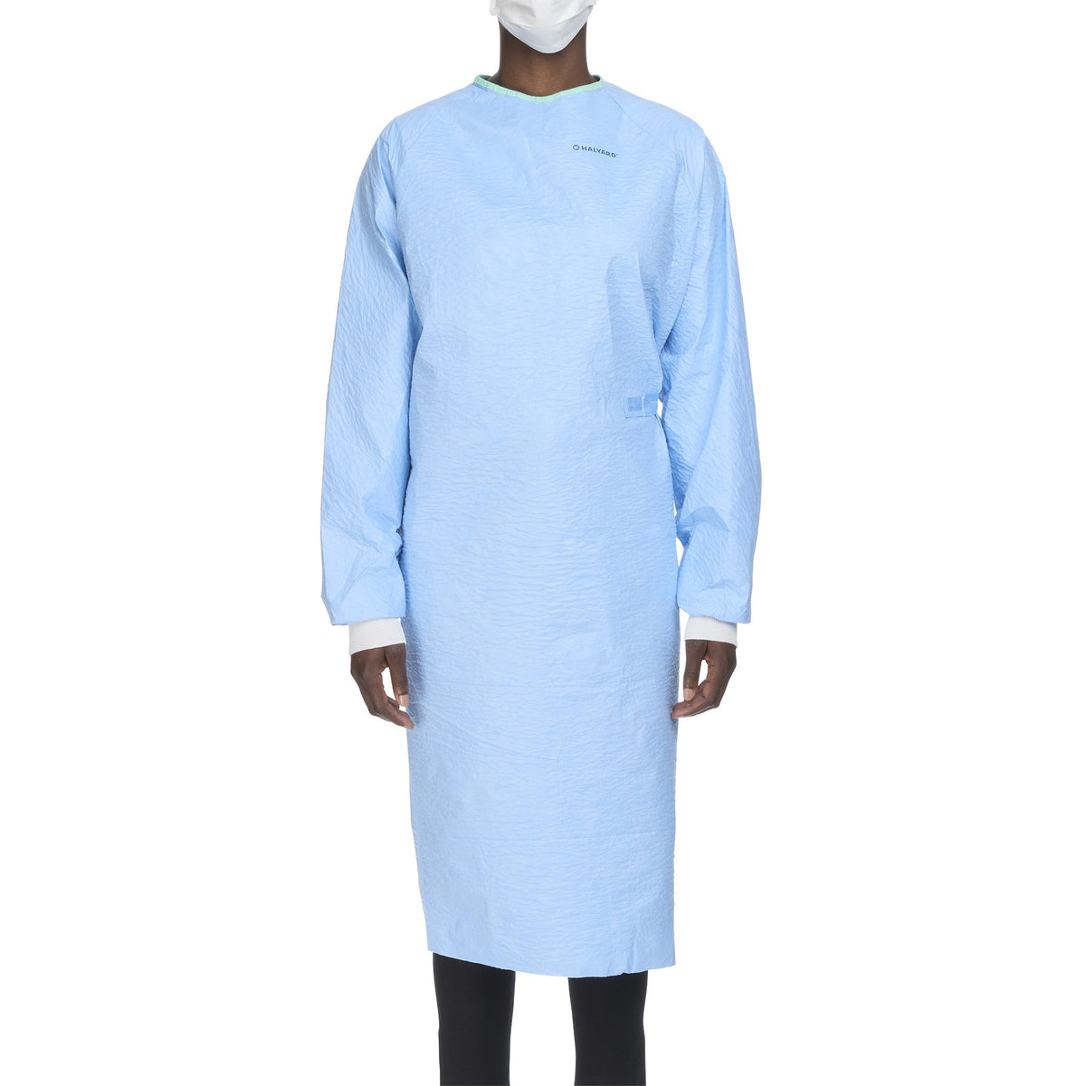 AERO BLUE Surgical Gown with Towel, Large-Surgical Gown with Towel Aero Blue Large Blue Sterile AAMI Level 3 Disposable