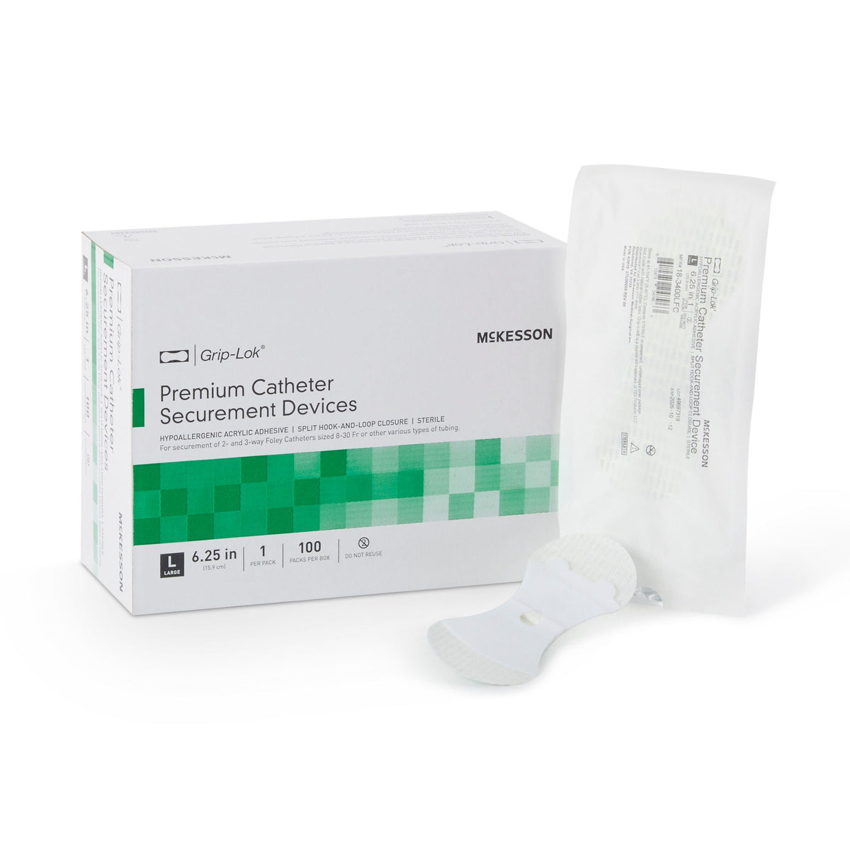 McKesson Grip-Lok® Premium Catheter Securement Devices - Urological>Urological Accessories - McKesson Brand