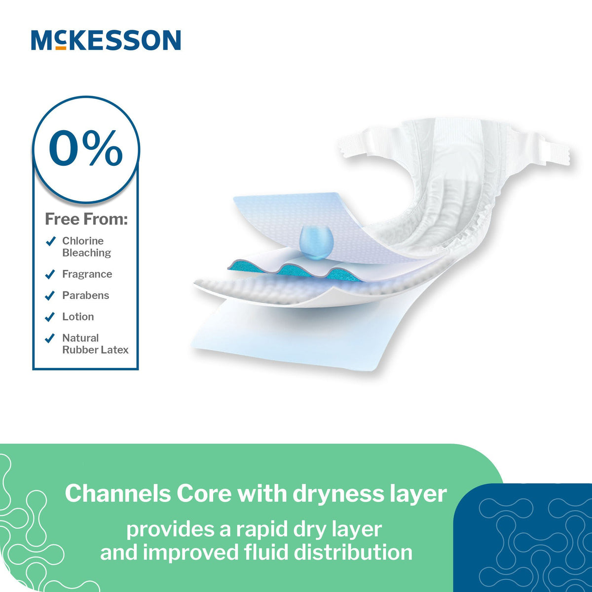 McKesson Youth Diaper / Incontinence Brief for Children weighing 46 lbs. or more - Incontinence>Pediatric Diapers and Trai...