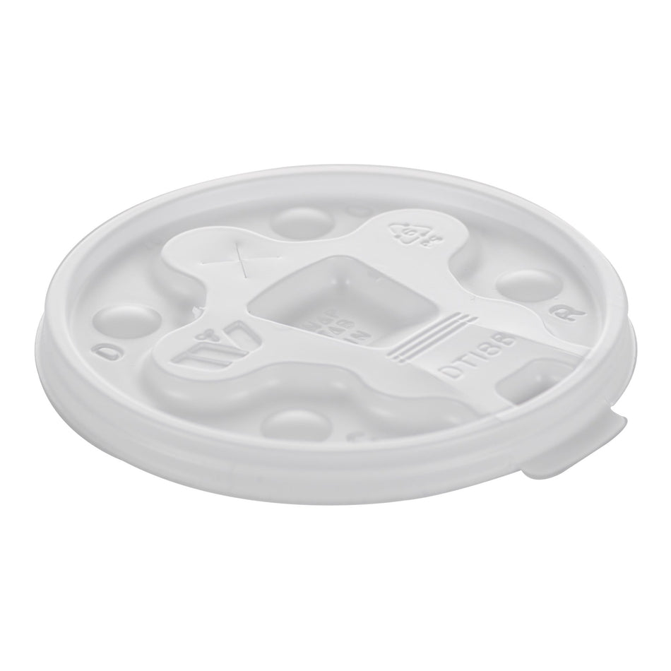 WinCup Lid-Drinking Cup Lid WinCup White Foam Disposable