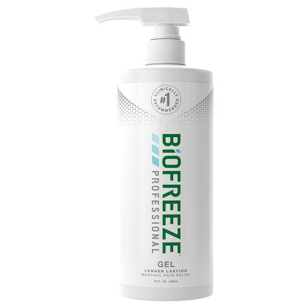 Biofreeze Professional 5% Menthol Topical Pain Relief-Topical Pain Relief Biofreeze Professional 5% Strength Menthol Topical Gel 32 oz.