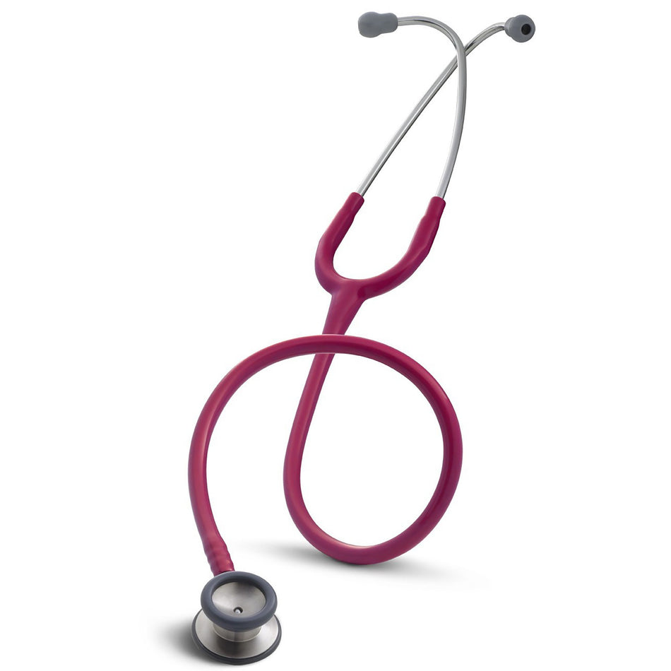 3M Littmann Classic II Pediatric Stethoscope, Raspberry-Clinician Stethoscope 3M Littmann Classic II Raspberry 1-Tube 28 Inch Tube Double Sided Chestpiece