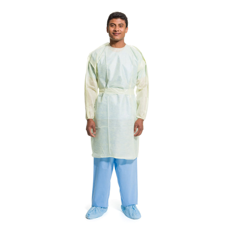 Halyard Basics Tri-Layer AAMI2 Isolation Gown, Extra Large - Apparel>Gowns>Staff Gowns - O&M Halyard Inc