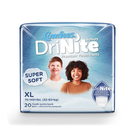 Comfees® DriNite Juniors Youth Heavy Absorbent Underwear Large / Extra Large - Incontinence>Pediatric Diapers and Training...