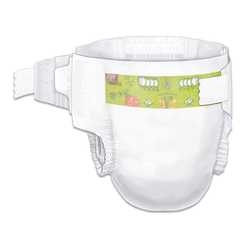 Curity Unisex Baby Diapers, Heavy Absorbency, Disposable, Size 7, 41+ LBS-Unisex Baby Diaper Cardinal Health Wings Size 7 Disposable Heavy Absorbency