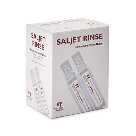 Saljet Sterile Saline Solution, 30 mL-"Irrigation Solution Saljet 0.9% Sodium Chloride, Preservative Free Not for Injection Unit Dose Vial 30 mL"