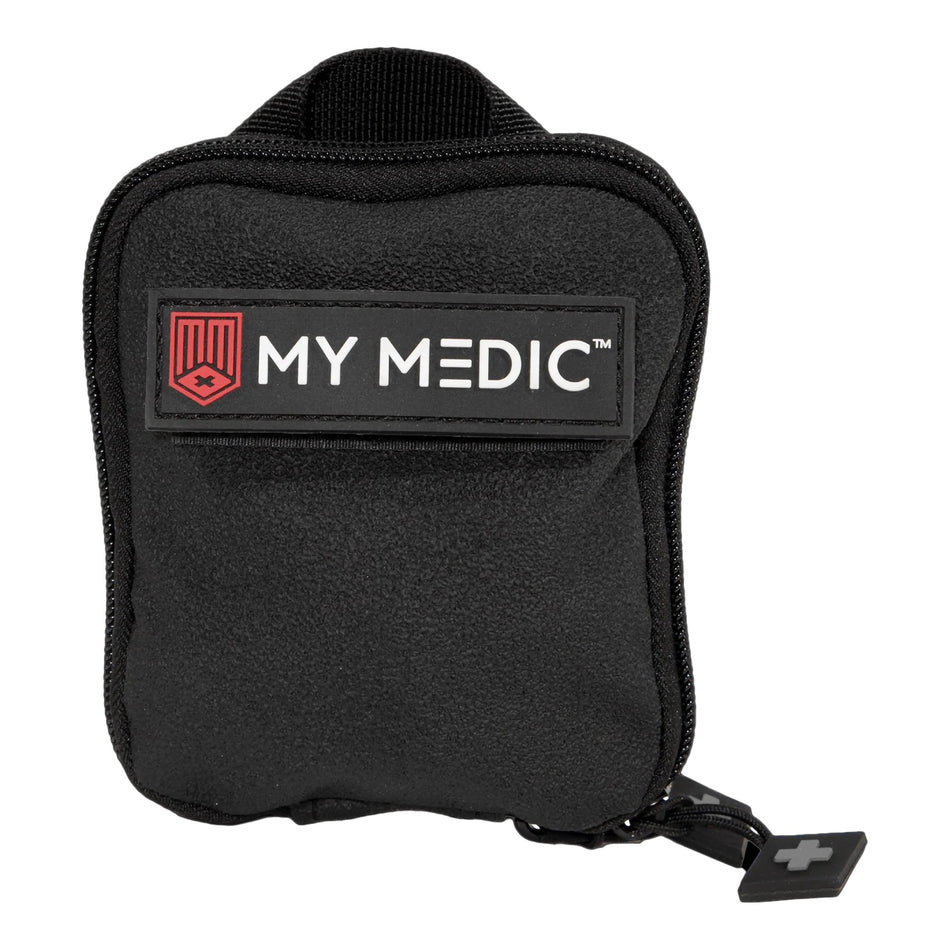 My Medic First Aid Kit for Everyday Use � Medical Supplies in Carrying Case-First Aid Kit My Medic� Everyday Carry Black Rubber Case