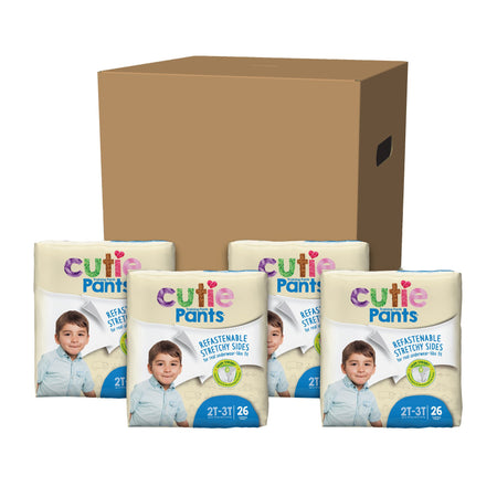 Cutie Pants™ Training Pants, 2T to 3T - Incontinence>Pediatric Diapers and Training Pants - First Quality Products LLC