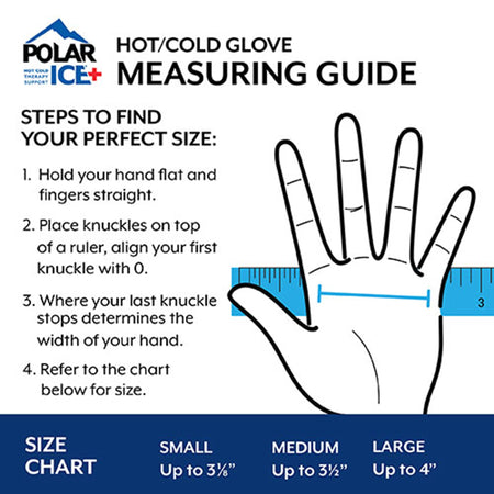 Polar Ice® Hot/Cold Glove with Flexible Gel Lining, Large