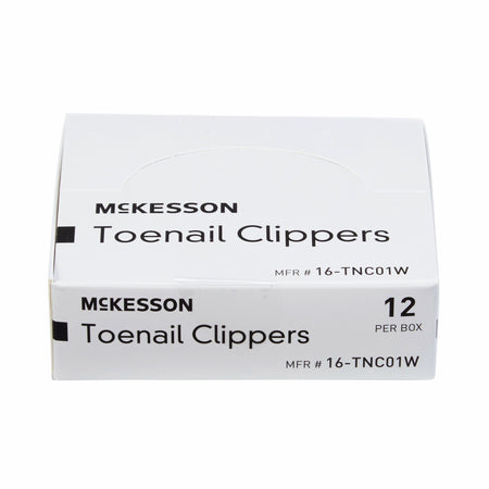 McKesson Toenail Clippers, Thumb Squeeze Lever-Toenail Clippers McKesson Thumb Squeeze Lever