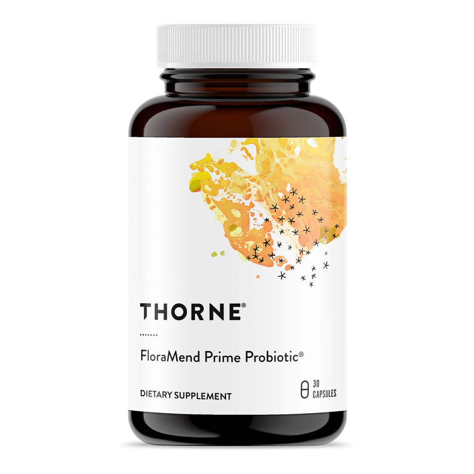 Thorne FloraMend Prime Dietary Supplement-Probiotic Dietary Supplement THORNE FloraMend Prime Probiotic 30 Per Bottle Capsule
