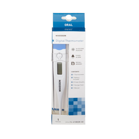 McKesson entrust Digital Oral Thermometer-Digital Stick Thermometer McKesson Oral Probe Handheld