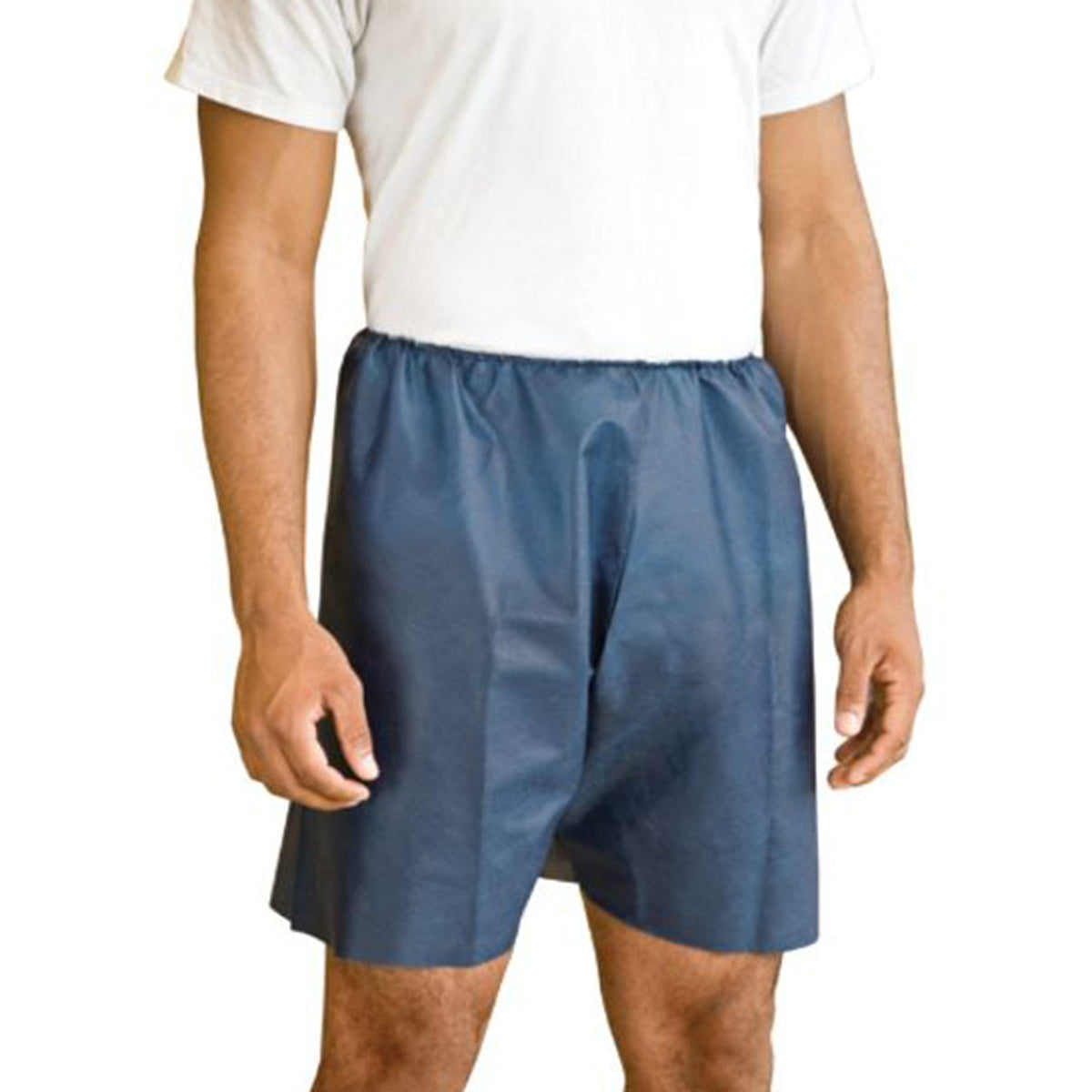 MediShorts Exam Shorts-Exam Shorts MediShorts 2X-Large / 3X-Large Navy Blue Nonwoven Adult Disposable