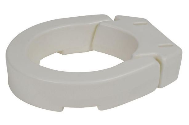 drive� Raised Toilet Seat, 13� x 17� x 3� Inch-Raised Toilet Seat 3-1/2 Inch Height White 250 lbs. Weight Capacity