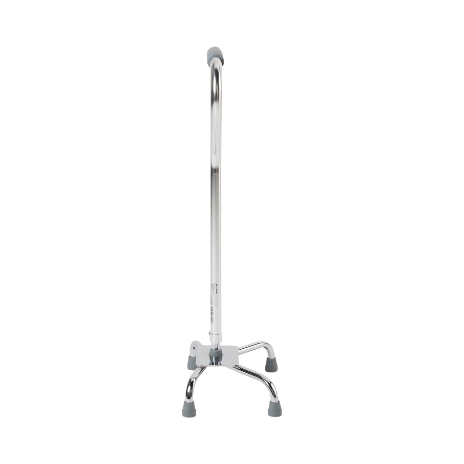 McKesson Steel Chrome Offset Quad Cane, 29 � 37� Inch-Large Base Quad Cane McKesson Steel 29 to 37-1/2 Inch Height Chrome