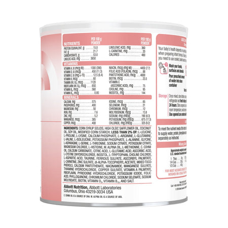 Tyrex-1 Amino AcidModified Infant Formula with Iron-"Infant Formula Tyrex-1 Unflavored 14.1 oz. Can Powder Iron Tyrosinemia Types I, II or III (TYR)"