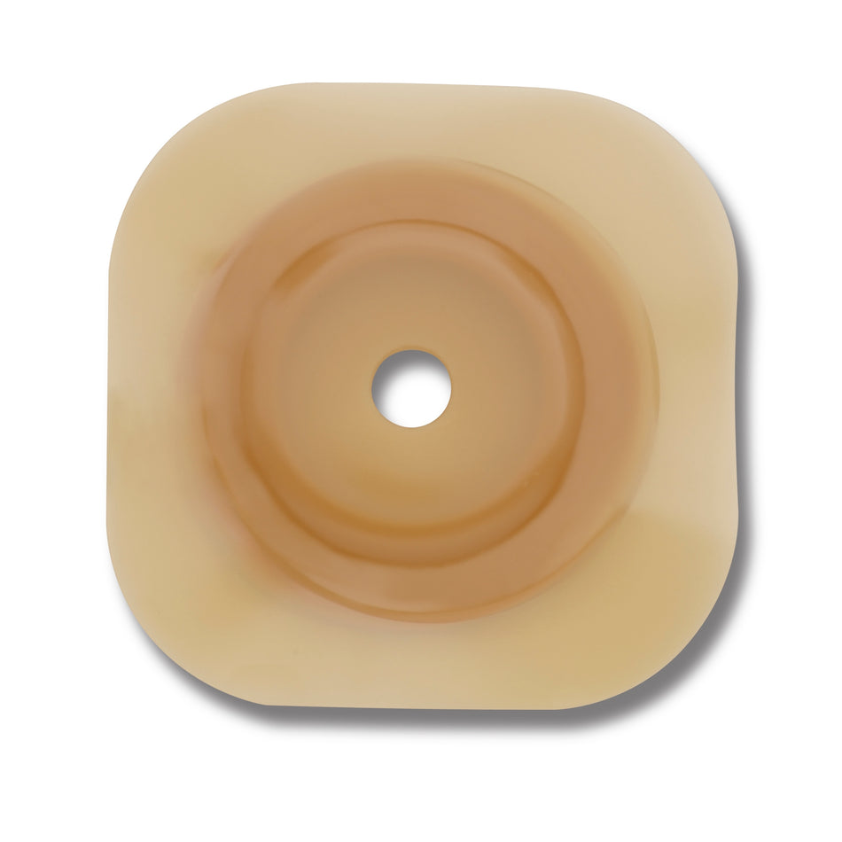 FlexTend Ostomy Barrier With Up to 1-Inch Stoma Opening-"Ostomy Barrier FlexTend Trim to Fit, Extended Wear Without Tape 44 mm Flange Green Code System Up to 1 Inch Opening"