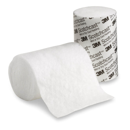 3M Scotchcast Wet or Dry Cast Padding, 4 Inch x 4 Yard-Cast Padding Water Resistant 3M Scotchcast Wet or Dry 4 Inch X 4 Yard Polypropylene / Polyethylene Knit / Nonwoven Fibers NonSterile