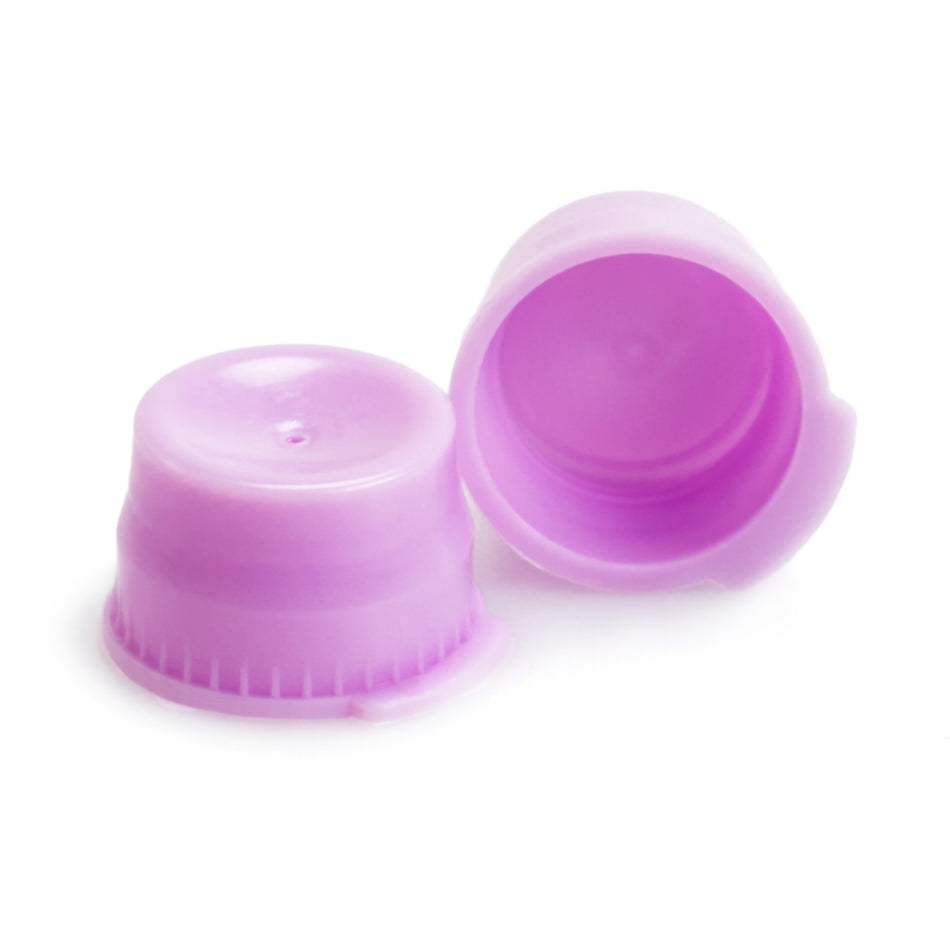 McKesson Lavender Tube Closure, 13 mm - Clinical Laboratory>Laboratory Glassware and Plasticware>Lab Caps and Closures - M...