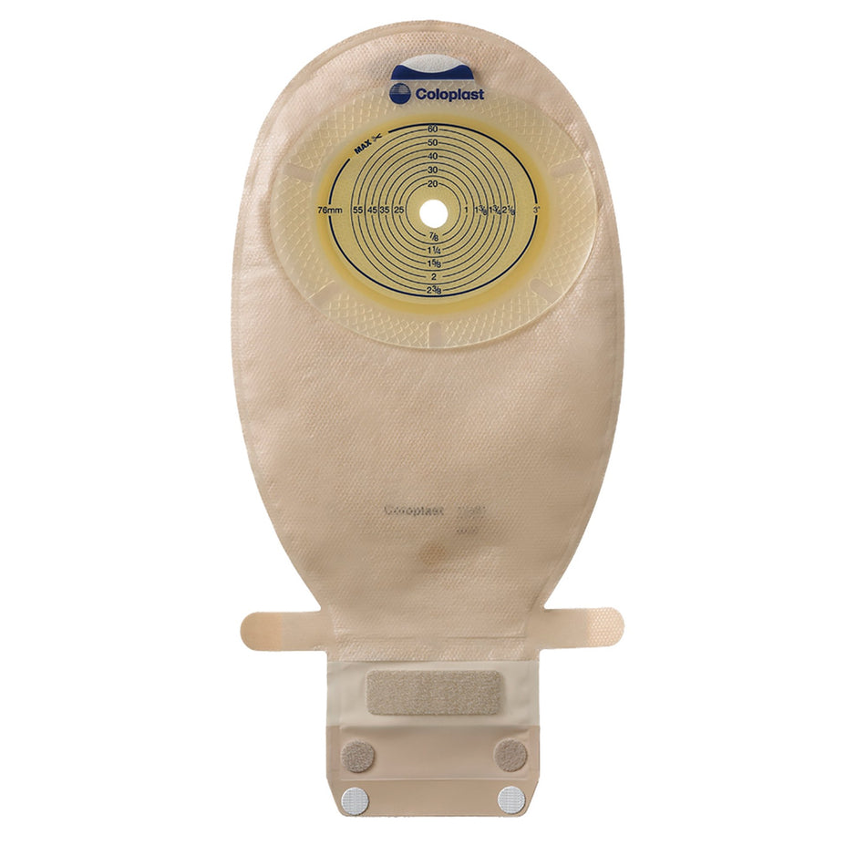 Ostomy Pouch SenSura® Xpro One-Piece System 11-1/2 Inch Length, Maxi Flat, Pre-Cut 1 Inch Stoma Drainable