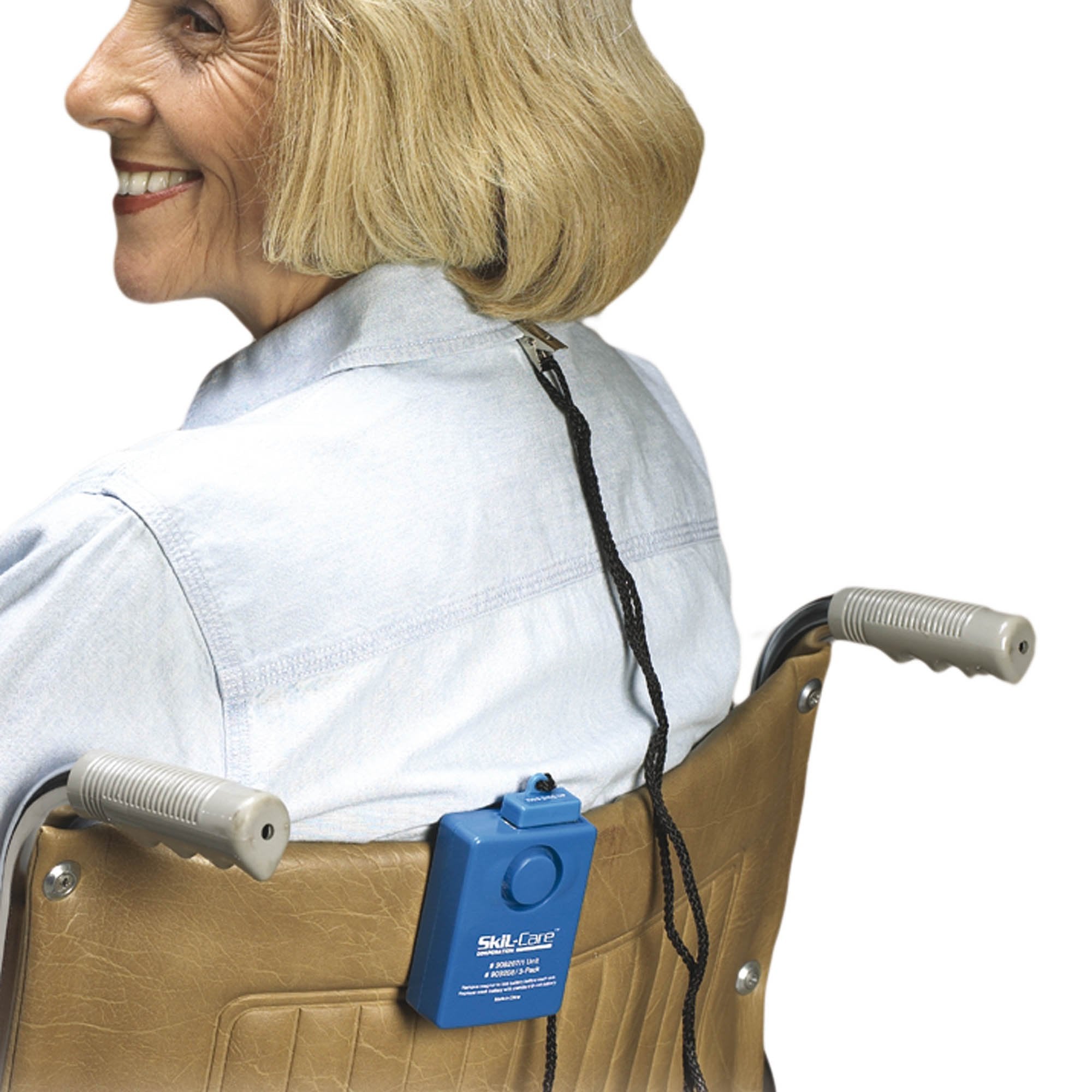 SkiL-Care� Econo Alarm System-Chair Alarm System Econo 2-1/5 X 5-4/5 Inch Blue