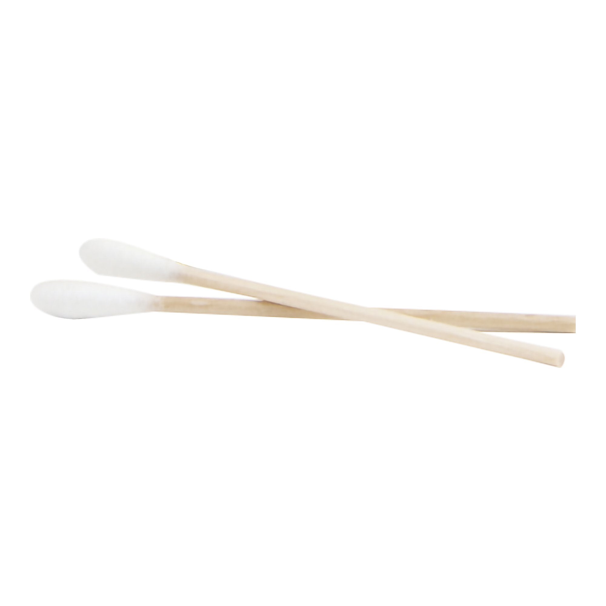 McKesson Nonsterile Cotton-Tip Swabsticks, 3 Inch-Swabstick McKesson Cotton Tip Wood Shaft 3 Inch NonSterile 100 per Pack