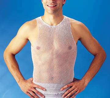 Surgilast Stress Vest-"Stress Vest Surgilast Large/X-Large, Pre Cut Stretchable Net"