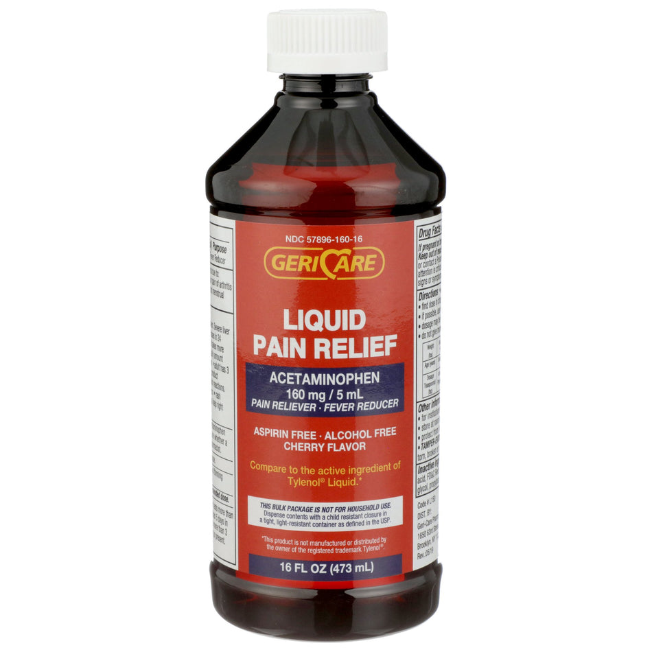 Geri-Care® Acetaminophen Pain Relief, 16 fl. oz. - Pharmaceuticals>Over the Counter>Pain Relief - Geri-Care
